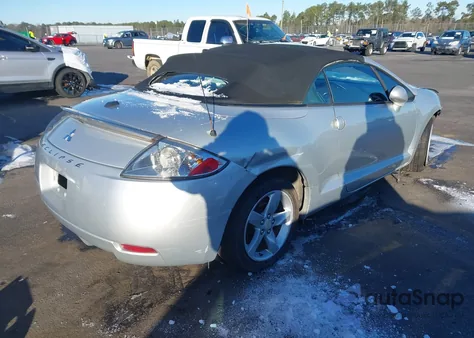 2008 Mitsubishi Eclipse Spyder Gs from USA, damaged, VIN 4A3AL25F68E040003